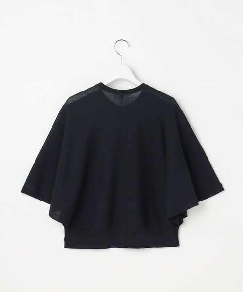 L size ONWARD(大きいサイズ) / エルサイズオンワード カーディガン・ボレロ | COTTON ACETATE DRY バタフライスリーブ カーディガン | 詳細9