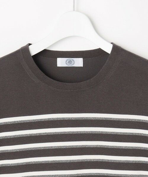 L size ONWARD(大きいサイズ) / エルサイズオンワード ニット・セーター | COTTON ACETATE DRY ニット Tシャツ | 詳細11