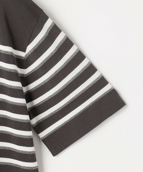 L size ONWARD(大きいサイズ) / エルサイズオンワード ニット・セーター | COTTON ACETATE DRY ニット Tシャツ | 詳細12