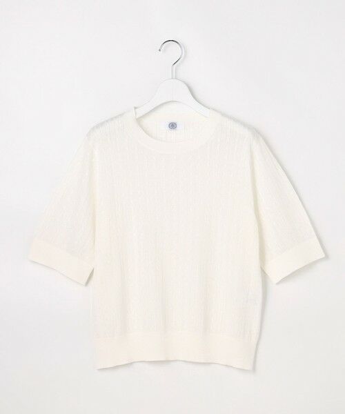 L size ONWARD(大きいサイズ) / エルサイズオンワード ニット・セーター | Vis/Peスパーク クルーネック プルオーバー | 詳細3