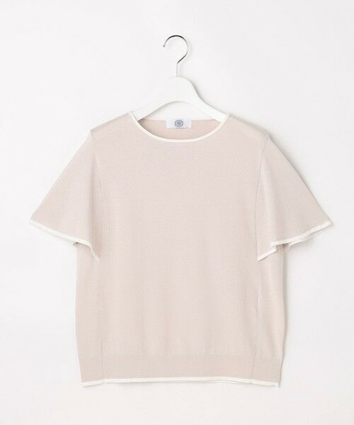 L size ONWARD(大きいサイズ) / エルサイズオンワード ニット・セーター | 【シーンレスに活躍】COOL MINT COTTON POLYESTER フレアスリーブ ニット プルオーバー | 詳細5