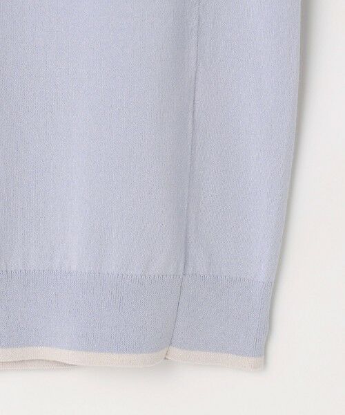 L size ONWARD(大きいサイズ) / エルサイズオンワード ニット・セーター | 【シーンレスに活躍】COOL MINT COTTON POLYESTER フレアスリーブ ニット プルオーバー | 詳細9