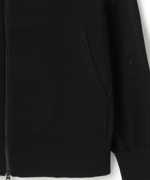 L size ONWARD(大きいサイズ) / エルサイズオンワード パーカー | 【SLOW/一部店舗限定】シアーニット パーカー | 詳細10