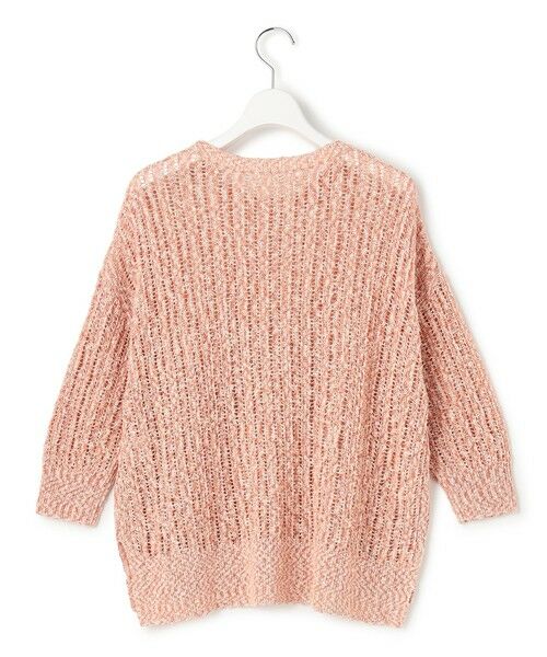 L size ONWARD(大きいサイズ) / エルサイズオンワード ニット・セーター | 【SLOW/一部店舗限定】エンブロイダリープルオーバー サマー ニット | 詳細3