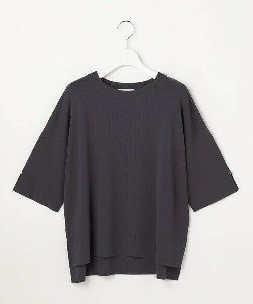 L size ONWARD(大きいサイズ) / エルサイズオンワード ニット・セーター | 【アイスタッチ】ボートネックニット プルオーバー | 詳細4