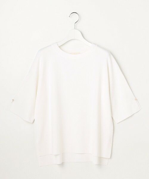 L size ONWARD(大きいサイズ) / エルサイズオンワード ニット・セーター | 【アイスタッチ】ボートネックニット プルオーバー | 詳細26