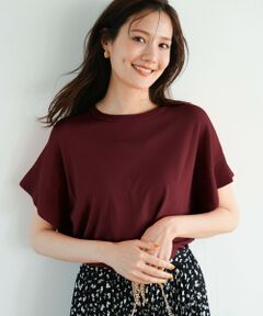 L size ONWARD(大きいサイズ) / エルサイズオンワード ニット・セーター | 【and GIRL掲載/アイスタッチ】フレンチスリーブ ニット