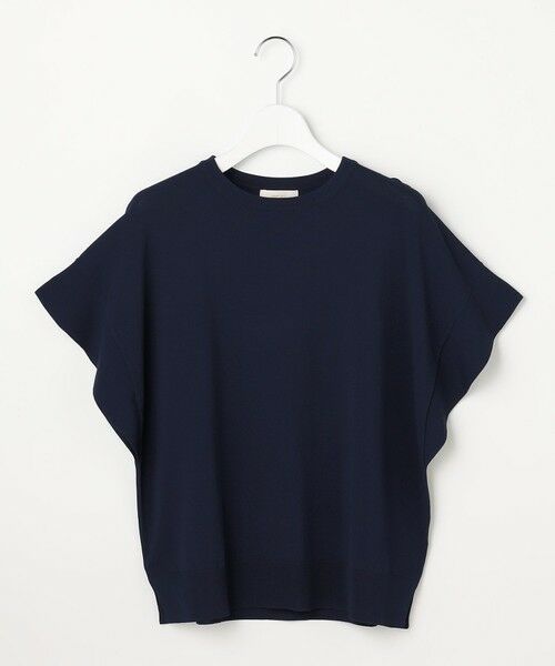 L size ONWARD(大きいサイズ) / エルサイズオンワード ニット・セーター | 【アイスタッチ】フレンチスリーブ ニット | 詳細5