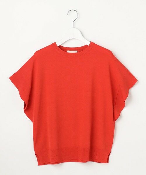 L size ONWARD(大きいサイズ) / エルサイズオンワード ニット・セーター | 【アイスタッチ】フレンチスリーブ ニット | 詳細10