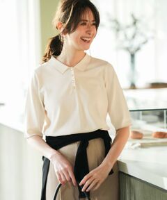 L size ONWARD(大きいサイズ) / エルサイズオンワード ニット・セーター | 【アイスタッチ】ポロ ニット