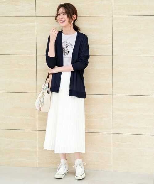 L size ONWARD(大きいサイズ) / エルサイズオンワード カーディガン・ボレロ | エアリーライト ニットカーディガン | 詳細15