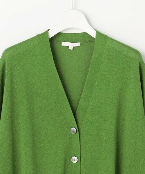 L size ONWARD(大きいサイズ) / エルサイズオンワード カーディガン・ボレロ | ドライシアーファインゲージ カーディガン | 詳細8