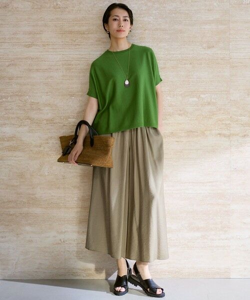 L size ONWARD(大きいサイズ) / エルサイズオンワード ニット・セーター | 【カタログ掲載】ドライシアーファインゲージプルオーバー ニット | 詳細9