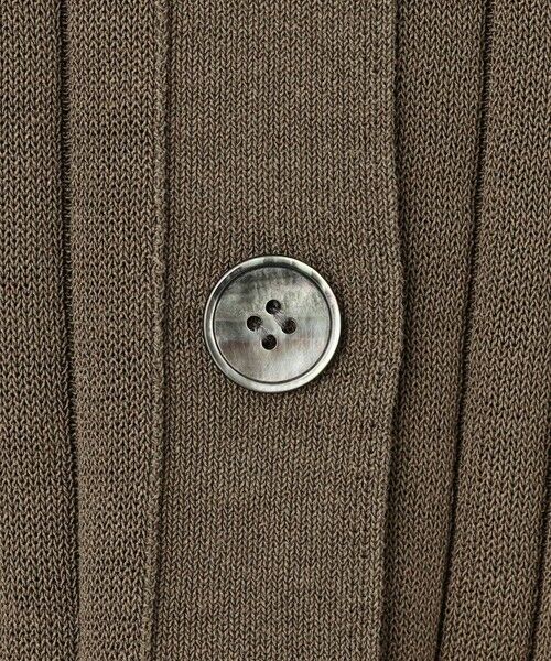 L size ONWARD(大きいサイズ) / エルサイズオンワード ニット・セーター | ワイドリブ 五分袖 ポロニット | 詳細8