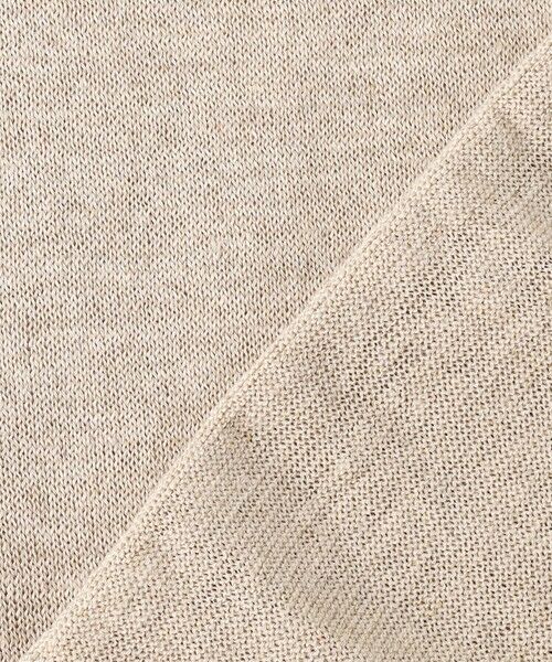 L size ONWARD(大きいサイズ) / エルサイズオンワード カーディガン・ボレロ | 【見上愛さん着用】ピュアリネンハイゲージ カーディガン | 詳細11