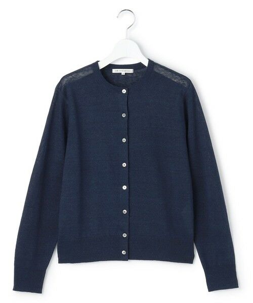 L size ONWARD(大きいサイズ) / エルサイズオンワード カーディガン・ボレロ | 【見上愛さん着用】ピュアリネンハイゲージ カーディガン | 詳細15