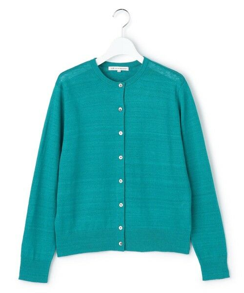 L size ONWARD(大きいサイズ) / エルサイズオンワード カーディガン・ボレロ | 【見上愛さん着用】ピュアリネンハイゲージ カーディガン | 詳細21