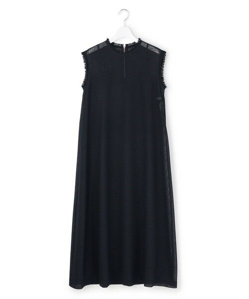 L size ONWARD(大きいサイズ) / エルサイズオンワード ロング・マキシ丈ワンピース | サマーレノクロス フレアワンピース | 詳細5