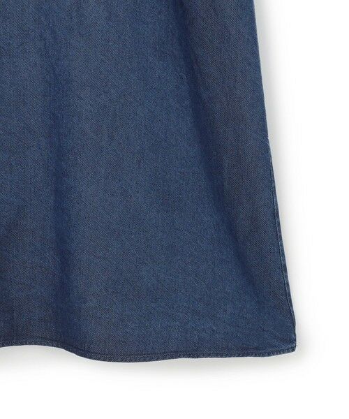 L size ONWARD(大きいサイズ) / エルサイズオンワード ロング・マキシ丈ワンピース | ナチュラルソフトデニム ノースリーブワンピース | 詳細10