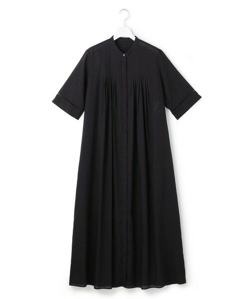L size ONWARD(大きいサイズ) / エルサイズオンワード ミニ丈・ひざ丈ワンピース | リネンスラブローン シャツワンピース | 詳細8