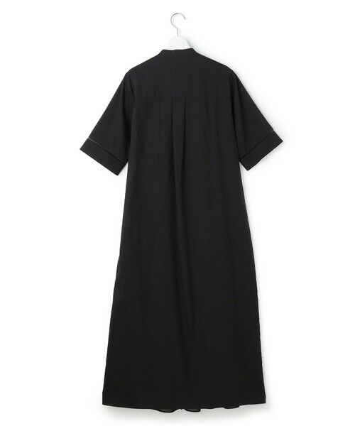 L size ONWARD(大きいサイズ) / エルサイズオンワード ミニ丈・ひざ丈ワンピース | リネンスラブローン シャツワンピース | 詳細9