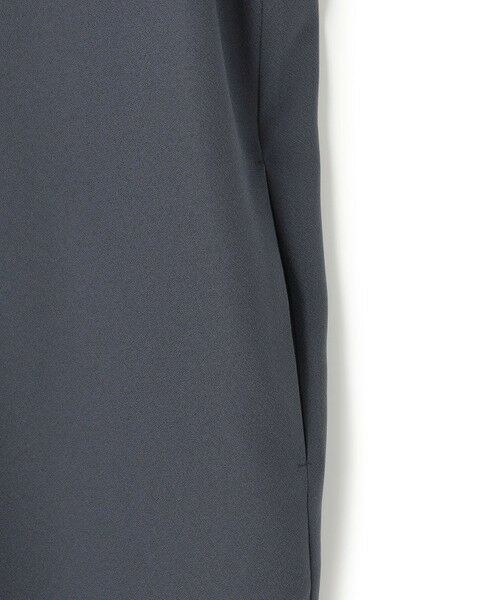 L size ONWARD(大きいサイズ) / エルサイズオンワード ロング・マキシ丈ワンピース | 【WEB限定】FluidBackSatin ニット衿シャツワンピース | 詳細7