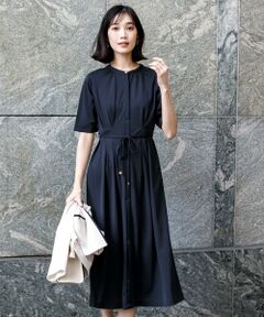 L size ONWARD(大きいサイズ) / エルサイズオンワード ドレス | ジョーゼットジャージー ワンピース