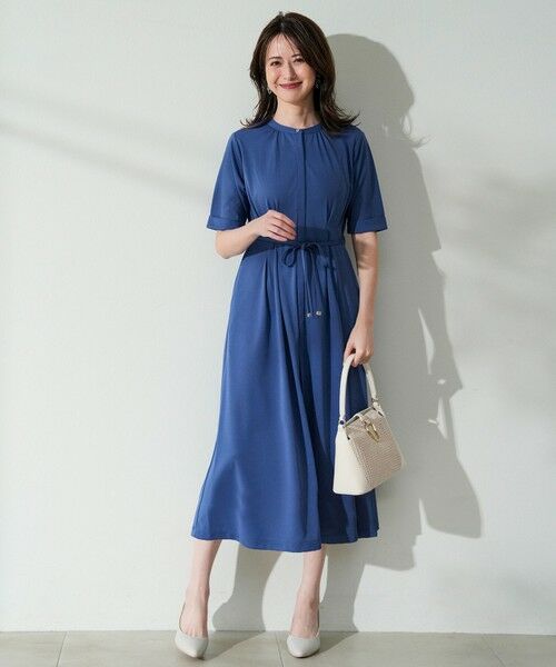 L size ONWARD(大きいサイズ) / エルサイズオンワード ドレス | ジョーゼットジャージー ワンピース | 詳細4