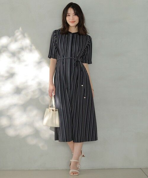 L size ONWARD(大きいサイズ) / エルサイズオンワード ドレス | ジョーゼットジャージー ワンピース | 詳細17