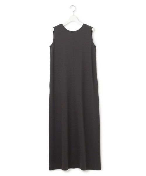 L size ONWARD(大きいサイズ) / エルサイズオンワード ドレス | 【一部予約】ダブルフェイスジャージー Iラインワンピース | 詳細4
