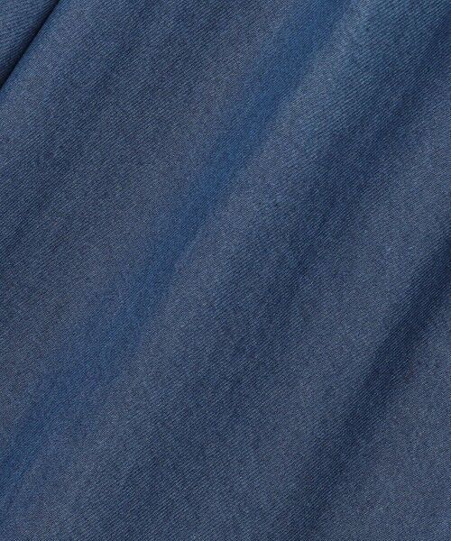 L size ONWARD(大きいサイズ) / エルサイズオンワード その他パンツ | ナチュラルソフトデニム タックワイドパンツ | 詳細17