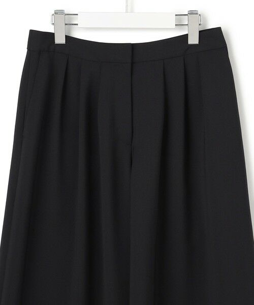 L size ONWARD(大きいサイズ) / エルサイズオンワード その他パンツ | ドレープツイル ボリュームワイドパンツ | 詳細12