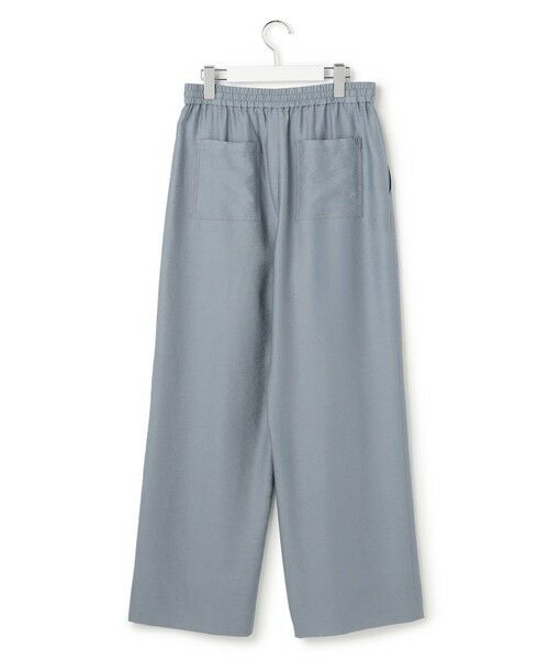 L size ONWARD(大きいサイズ) / エルサイズオンワード その他パンツ | ワッシャーツイル ワイドストレートパンツ | 詳細15