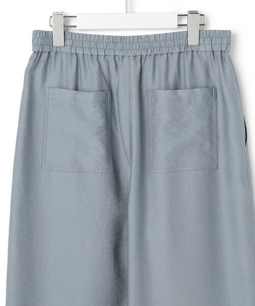 L size ONWARD(大きいサイズ) / エルサイズオンワード その他パンツ | ワッシャーツイル ワイドストレートパンツ | 詳細16