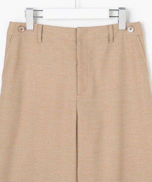 L size ONWARD(大きいサイズ) / エルサイズオンワード その他パンツ | FLAXASAオックス ワイド ストレート パンツ | 詳細9