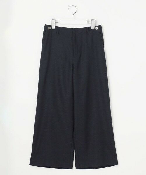 L size ONWARD(大きいサイズ) / エルサイズオンワード その他パンツ | FLAXASAオックス ワイド ストレート パンツ | 詳細17