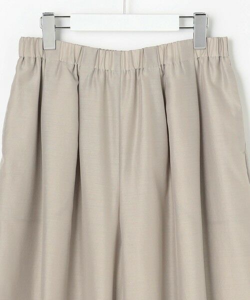 L size ONWARD(大きいサイズ) / エルサイズオンワード その他パンツ | エアリースパンボイル ガウチョ パンツ | 詳細3