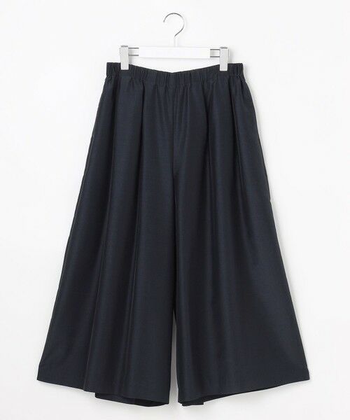 L size ONWARD(大きいサイズ) / エルサイズオンワード その他パンツ | エアリースパンボイル ガウチョ パンツ | 詳細19