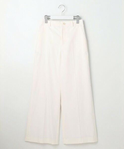 L size ONWARD(大きいサイズ) / エルサイズオンワード その他パンツ | エアリーストレッチ ワイドパンツ | 詳細4