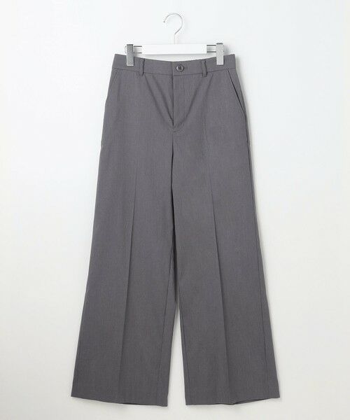 L size ONWARD(大きいサイズ) / エルサイズオンワード その他パンツ | エアリーストレッチ ワイドパンツ | 詳細10