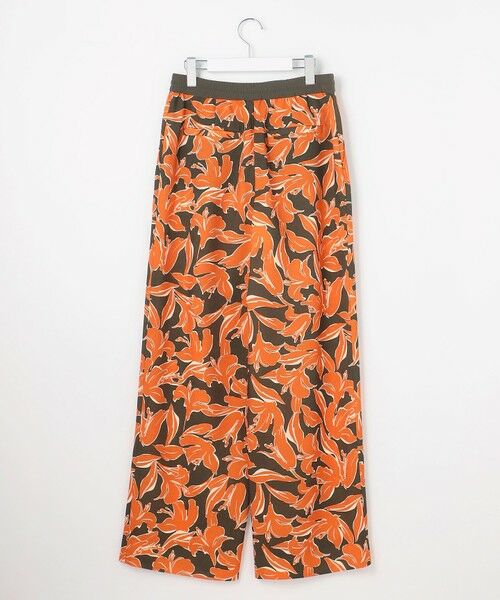 L size ONWARD(大きいサイズ) / エルサイズオンワード その他パンツ | 【カタログ掲載】シアーカラミプリントワイド パンツ | 詳細9