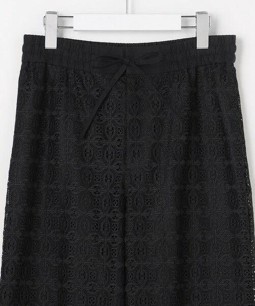 L size ONWARD(大きいサイズ) / エルサイズオンワード その他パンツ | 【カタログ掲載】ジオメトリックレース パンツ | 詳細14