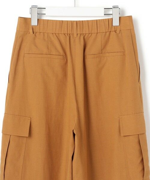 L size ONWARD(大きいサイズ) / エルサイズオンワード カーゴパンツ | 【見上愛さん着用】コットンスラブポプリン カーゴパンツ | 詳細19