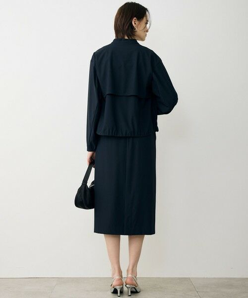 L size ONWARD(大きいサイズ) / エルサイズオンワード ミニ・ひざ丈スカート | アトラストリコット ナロースカート | 詳細10