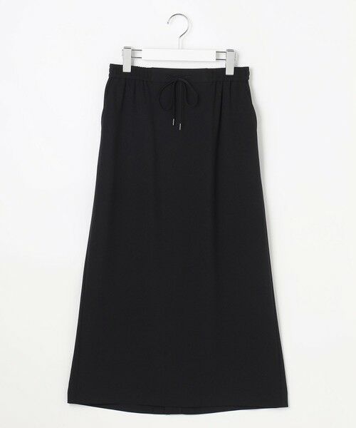 L size ONWARD(大きいサイズ) / エルサイズオンワード ミニ・ひざ丈スカート | 【セットアップ対応】Light ジョーゼット ナロー スカート | 詳細3