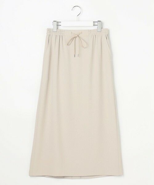 L size ONWARD(大きいサイズ) / エルサイズオンワード ミニ・ひざ丈スカート | 【セットアップ対応】Light ジョーゼット ナロー スカート | 詳細5