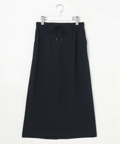 L size ONWARD(大きいサイズ) / エルサイズオンワード ミニ・ひざ丈スカート | 【セットアップ対応】Light ジョーゼット ナロー スカート | 詳細8