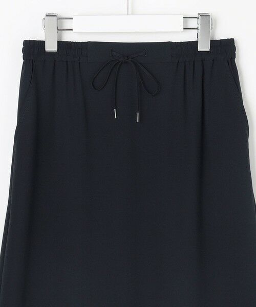 L size ONWARD(大きいサイズ) / エルサイズオンワード ミニ・ひざ丈スカート | 【セットアップ対応】Light ジョーゼット ナロー スカート | 詳細9