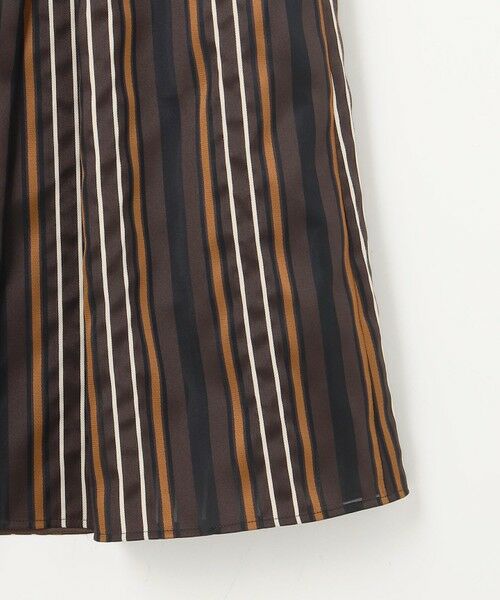 L size ONWARD(大きいサイズ) / エルサイズオンワード ミニ・ひざ丈スカート | 【カタログ掲載・セットアップ対応】マルチストライプジャカード スカート | 詳細12