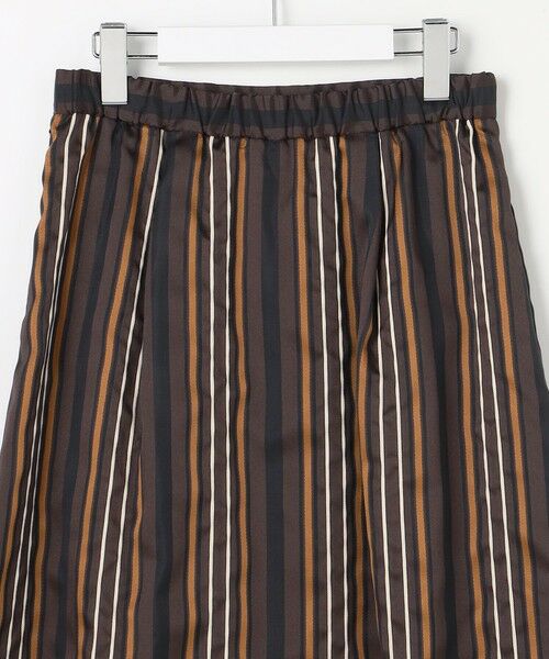 L size ONWARD(大きいサイズ) / エルサイズオンワード ミニ・ひざ丈スカート | 【カタログ掲載・セットアップ対応】マルチストライプジャカード スカート | 詳細14